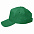 Бейсболка "Fortuna", 5 клиньев,  застежка на липучке, зеленый, 100% полиэстер, плотность 140 г/м2 с логотипом в Екатеринбурге заказать по выгодной цене в кибермаркете AvroraStore