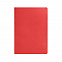 Ежедневник недатированный Tony, А5, красный, кремовый блок в клетку с логотипом в Екатеринбурге заказать по выгодной цене в кибермаркете AvroraStore