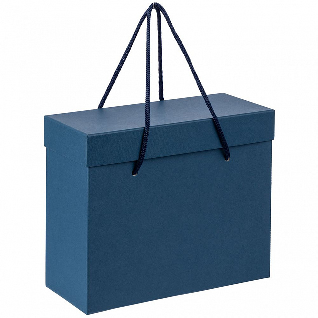 Коробка Handgrip, малая, синяя с логотипом в Екатеринбурге заказать по выгодной цене в кибермаркете AvroraStore