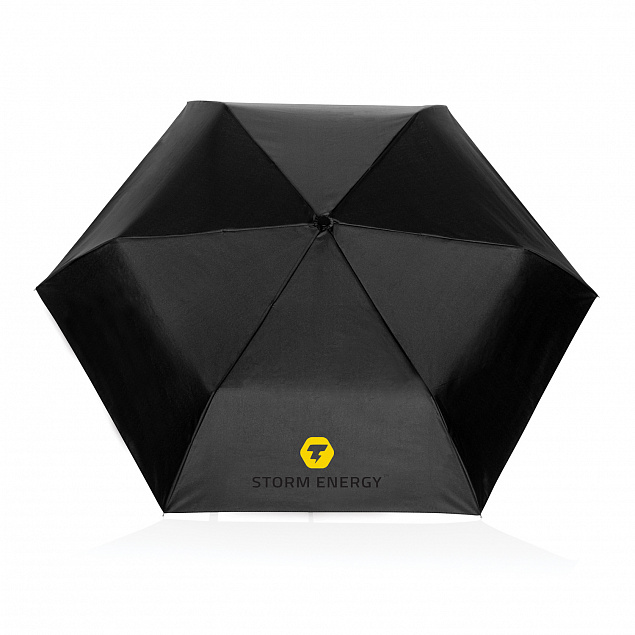 Ультралегкий автоматический зонт Swiss Peak из rPET, 20,5" с логотипом в Екатеринбурге заказать по выгодной цене в кибермаркете AvroraStore