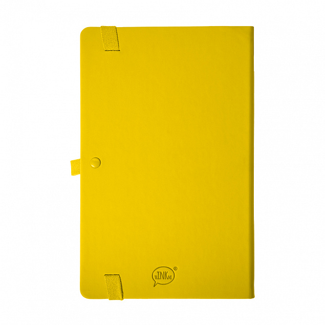 Бизнес-блокнот А5 FLIPPY, желтый, твердая обложка, в линейку с логотипом в Екатеринбурге заказать по выгодной цене в кибермаркете AvroraStore