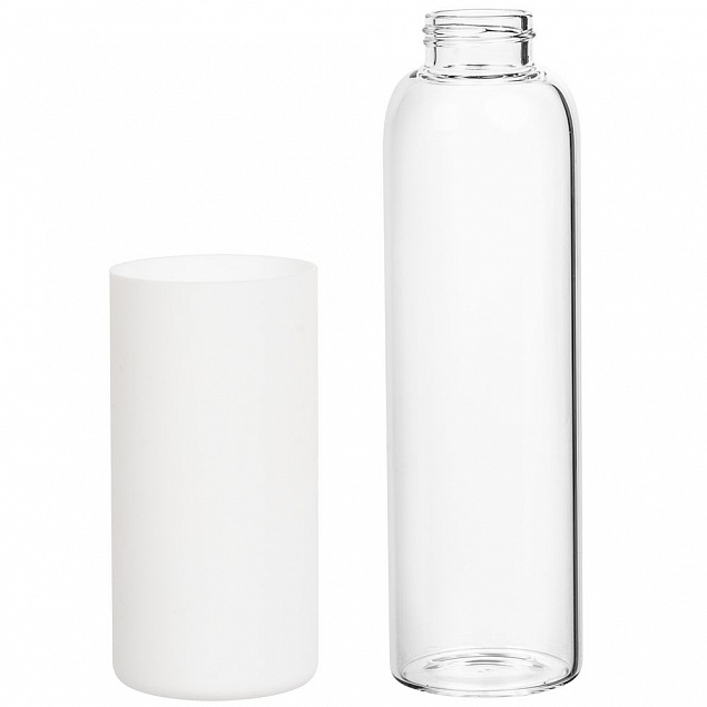 Бутылка для воды Onflow, белая с логотипом в Екатеринбурге заказать по выгодной цене в кибермаркете AvroraStore