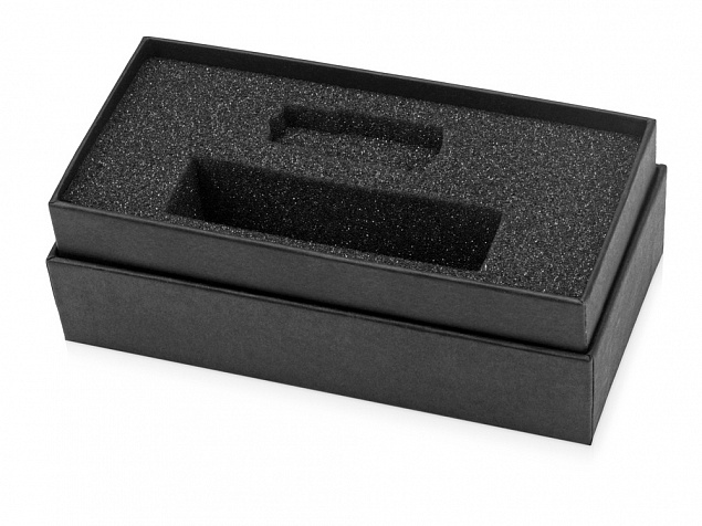 Коробка подарочная Smooth S для зарядного устройства и флешки с логотипом в Екатеринбурге заказать по выгодной цене в кибермаркете AvroraStore