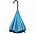 Зонт наоборот Style, трость, темно-синий с логотипом в Екатеринбурге заказать по выгодной цене в кибермаркете AvroraStore