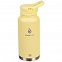 Термобутылка Fujisan XL, желтая с логотипом в Екатеринбурге заказать по выгодной цене в кибермаркете AvroraStore