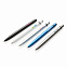 Металлическая ручка-стилус Slim, серый с логотипом в Екатеринбурге заказать по выгодной цене в кибермаркете AvroraStore