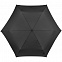 Зонт складной TS220 с безопасным механизмом, черный с логотипом в Екатеринбурге заказать по выгодной цене в кибермаркете AvroraStore