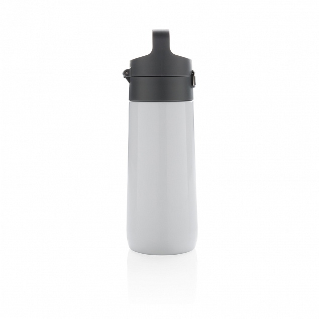 Герметичная вакуумная бутылка для воды Hydrate, белый с логотипом в Екатеринбурге заказать по выгодной цене в кибермаркете AvroraStore