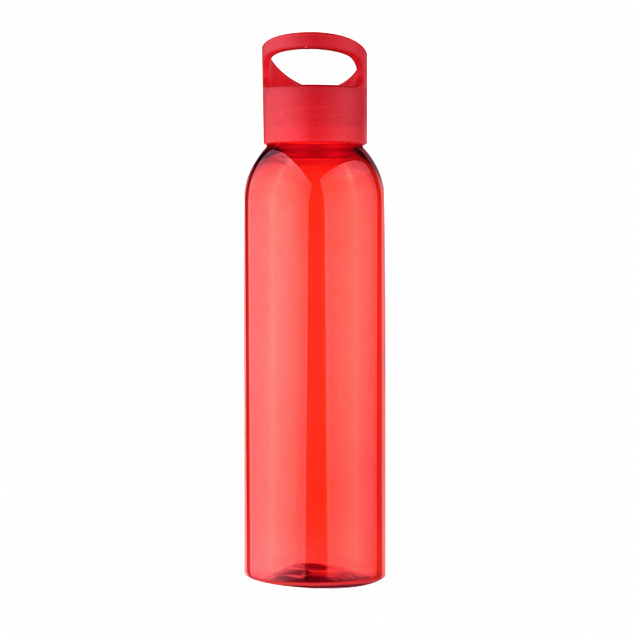 Бутылка пластиковая для воды SPORTES - Красный PP с логотипом в Екатеринбурге заказать по выгодной цене в кибермаркете AvroraStore