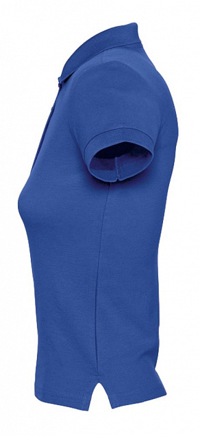 Рубашка поло женская PEOPLE 210, ярко-синяя (royal) с логотипом в Екатеринбурге заказать по выгодной цене в кибермаркете AvroraStore