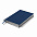 Ежедневник недатированный Montrose, А5,  синий, кремовый блок, графитовый срез с логотипом в Екатеринбурге заказать по выгодной цене в кибермаркете AvroraStore