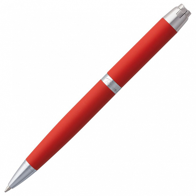 Ручка шариковая Razzo Chrome, красная с логотипом в Екатеринбурге заказать по выгодной цене в кибермаркете AvroraStore