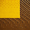 Плед Dreamshades, желтый с коричневым с логотипом в Екатеринбурге заказать по выгодной цене в кибермаркете AvroraStore