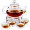 Чайный набор на 4 персоны Teo с логотипом в Екатеринбурге заказать по выгодной цене в кибермаркете AvroraStore