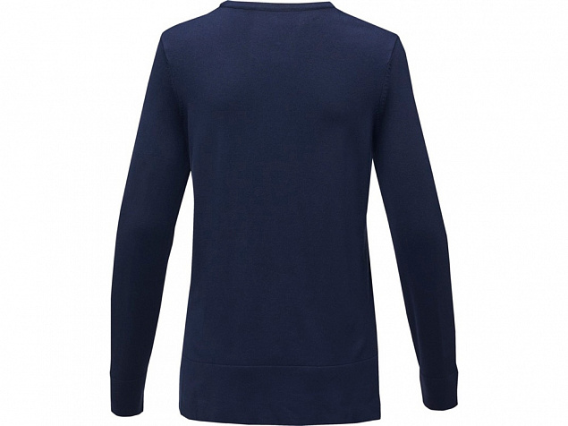 Пуловер «Merrit» с круглым вырезом, женский с логотипом в Екатеринбурге заказать по выгодной цене в кибермаркете AvroraStore