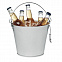 Металлическое ведро для пива 4 с логотипом в Екатеринбурге заказать по выгодной цене в кибермаркете AvroraStore