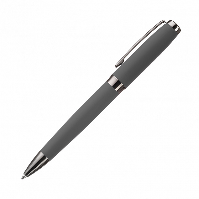 Шариковая ручка Monreal, серая с логотипом в Екатеринбурге заказать по выгодной цене в кибермаркете AvroraStore