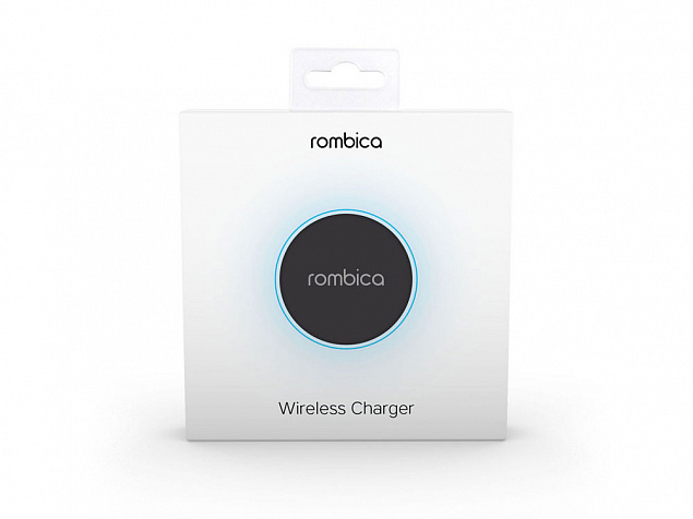 Беспроводное зарядное устройство «NEO Core Quick» c быстрой зарядкой с логотипом Rombica с логотипом в Екатеринбурге заказать по выгодной цене в кибермаркете AvroraStore