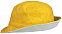 Панама Unit Summer двусторонняя, желтая с серым с логотипом в Екатеринбурге заказать по выгодной цене в кибермаркете AvroraStore