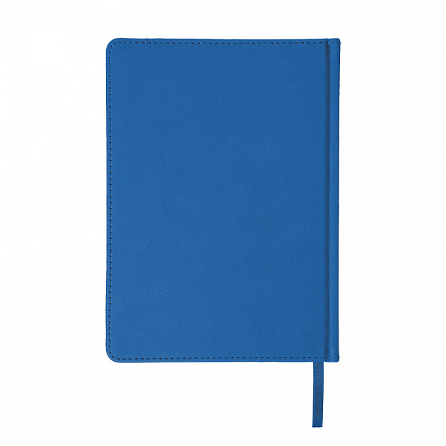 Ежедневник недатированный Anderson, А5,  синий, белый блок с логотипом в Екатеринбурге заказать по выгодной цене в кибермаркете AvroraStore