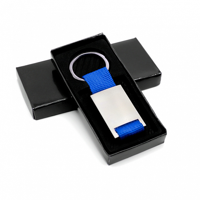 Брелок TYPPO в подарочной упаковке - Синий HH с логотипом в Екатеринбурге заказать по выгодной цене в кибермаркете AvroraStore