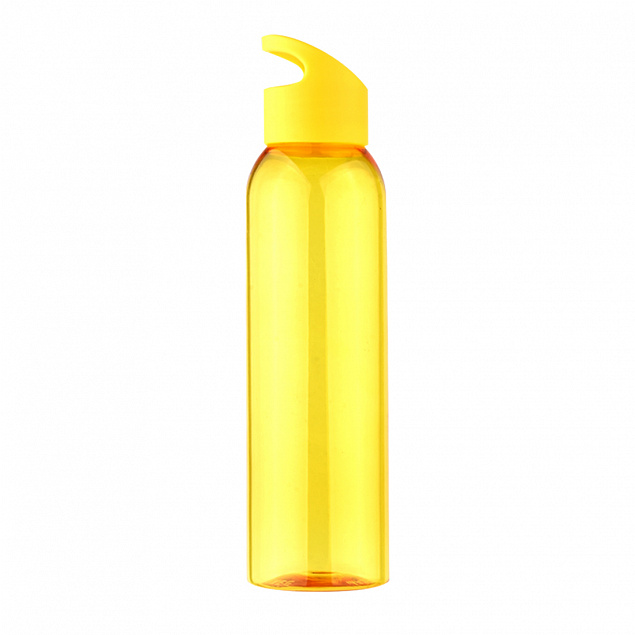 Бутылка пластиковая для воды Sportes, распродажа, желтый с логотипом в Екатеринбурге заказать по выгодной цене в кибермаркете AvroraStore