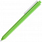 Ручка шариковая Pigra P03 Mat, светло-зеленая с белым с логотипом в Екатеринбурге заказать по выгодной цене в кибермаркете AvroraStore