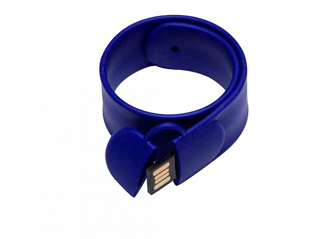 USB 2.0- флешка на 8 Гб в виде браслета с логотипом в Екатеринбурге заказать по выгодной цене в кибермаркете AvroraStore