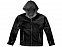 Куртка софтшел Match мужская, черный/серый с логотипом в Екатеринбурге заказать по выгодной цене в кибермаркете AvroraStore