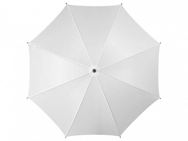 Зонт-трость Jova 23 классический, белый с логотипом в Екатеринбурге заказать по выгодной цене в кибермаркете AvroraStore