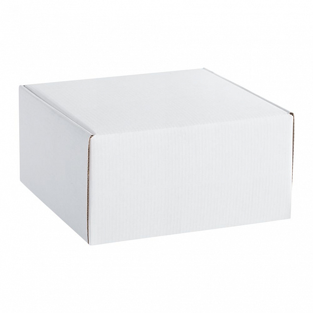 Коробка Medio, белая с логотипом в Екатеринбурге заказать по выгодной цене в кибермаркете AvroraStore