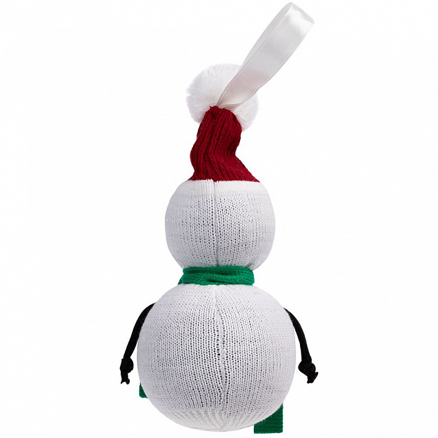 Елочная игрушка «Снеговик» с логотипом в Екатеринбурге заказать по выгодной цене в кибермаркете AvroraStore