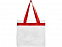 Сумка Hampton, прозрачный/красный с логотипом в Екатеринбурге заказать по выгодной цене в кибермаркете AvroraStore