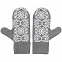 Варежки Onego, серые с логотипом в Екатеринбурге заказать по выгодной цене в кибермаркете AvroraStore