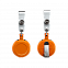 Ретрактор 4hand (оранжевый) с логотипом в Екатеринбурге заказать по выгодной цене в кибермаркете AvroraStore