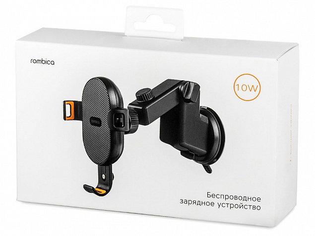 Беспроводное зарядное устройство NEO Clip с логотипом в Екатеринбурге заказать по выгодной цене в кибермаркете AvroraStore