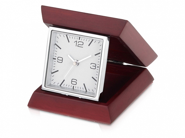 Часы настольные «Либерал» с логотипом в Екатеринбурге заказать по выгодной цене в кибермаркете AvroraStore