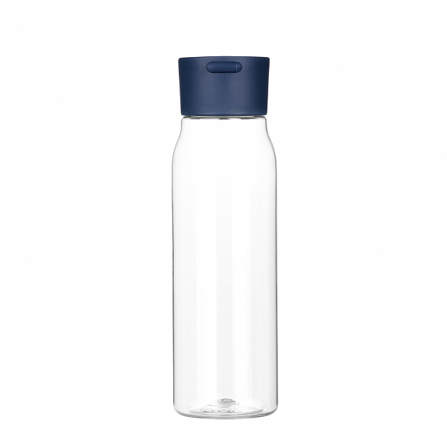 Спортивная бутылка для воды, Step, 550 ml, синяя с логотипом в Екатеринбурге заказать по выгодной цене в кибермаркете AvroraStore