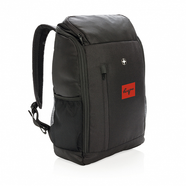 Рюкзак для ноутбука Swiss Peak из rPET AWARE™, 15'' с логотипом в Екатеринбурге заказать по выгодной цене в кибермаркете AvroraStore