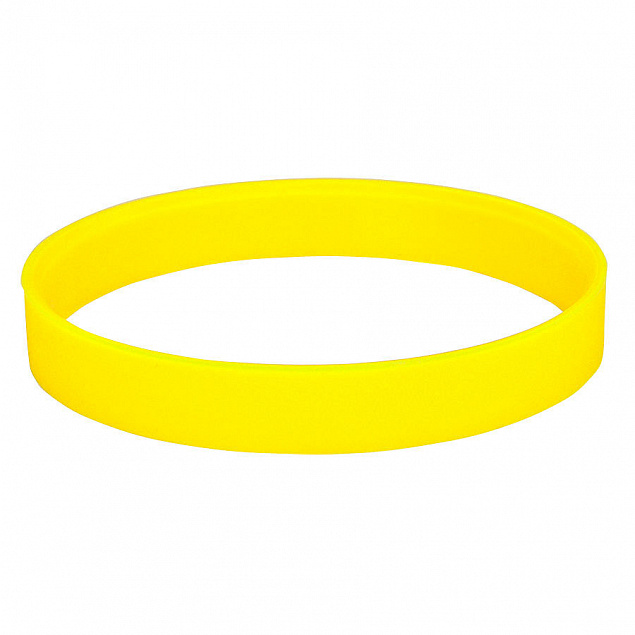 Браслет силиконовый FEST; 20 x 1,2 x 0,2 см; желтый; силикон; гравировка с логотипом в Екатеринбурге заказать по выгодной цене в кибермаркете AvroraStore