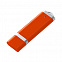 Флешка Memo, 8 Гб, оранжевая с логотипом в Екатеринбурге заказать по выгодной цене в кибермаркете AvroraStore