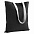Холщовая сумка на плечо Juhu, черная с логотипом в Екатеринбурге заказать по выгодной цене в кибермаркете AvroraStore