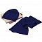 Набор Stripes: шарф и шапка, темно-синий с логотипом в Екатеринбурге заказать по выгодной цене в кибермаркете AvroraStore
