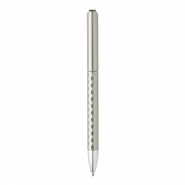 Ручка X3.1, серый с логотипом в Екатеринбурге заказать по выгодной цене в кибермаркете AvroraStore