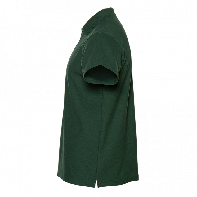 Рубашка поло Рубашка мужская 04 Тёмно-зелёный с логотипом в Екатеринбурге заказать по выгодной цене в кибермаркете AvroraStore
