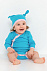 Шапочка детская Baby Prime, молочно-белая с логотипом в Екатеринбурге заказать по выгодной цене в кибермаркете AvroraStore