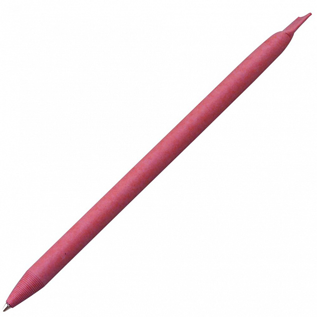 Ручка шариковая Carton Color, красная с логотипом в Екатеринбурге заказать по выгодной цене в кибермаркете AvroraStore