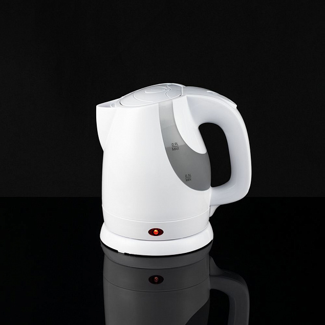 Электрический чайник TwinCups, белый с логотипом в Екатеринбурге заказать по выгодной цене в кибермаркете AvroraStore