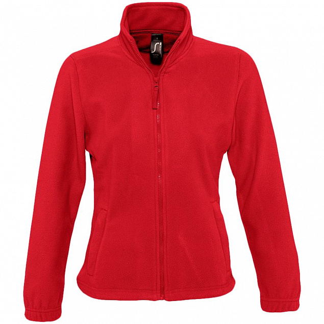 Куртка женская North Women, красная с логотипом в Екатеринбурге заказать по выгодной цене в кибермаркете AvroraStore