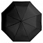 Зонт складной Basic, черный с логотипом в Екатеринбурге заказать по выгодной цене в кибермаркете AvroraStore